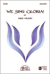 We Sing Gloria! Unison/Two-Part choral sheet music cover